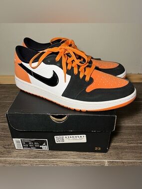 Nike Jordan 1 Low Golf Shoes Shattered Backboard DD9315-800 Mens 13 With Box